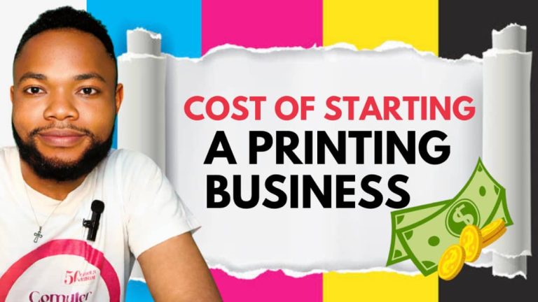 how to start a printing business in Nigeria