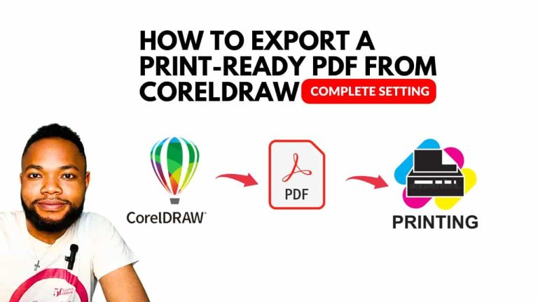 How to Export a Print-Ready PDF from CorelDraw