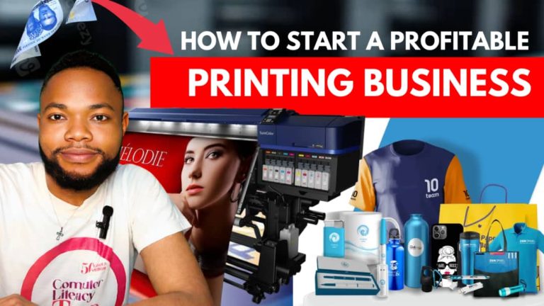 How to Start a Profitable Printing Business in Nigeria