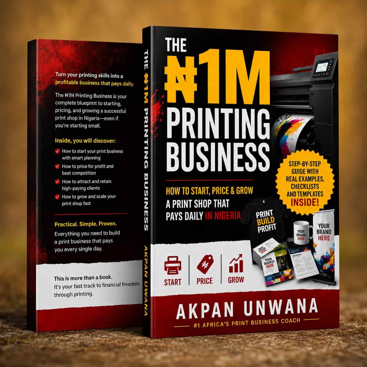 ₦1M Printing Business Book